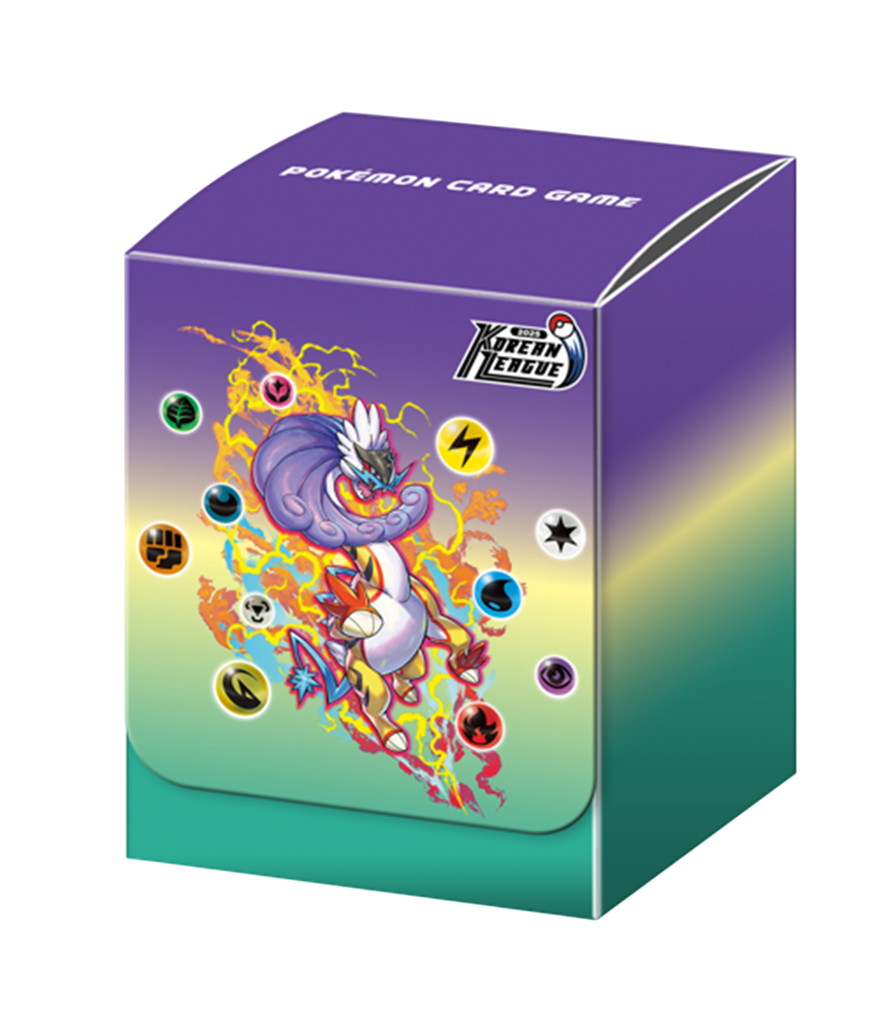 Pokemon Card Game Deck Case Raging Bolt - 2025 Korean League season 1 exclusive