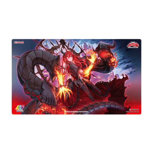 Yugioh Duelist Playmat -Promethean Princess, Bestower of Flames -