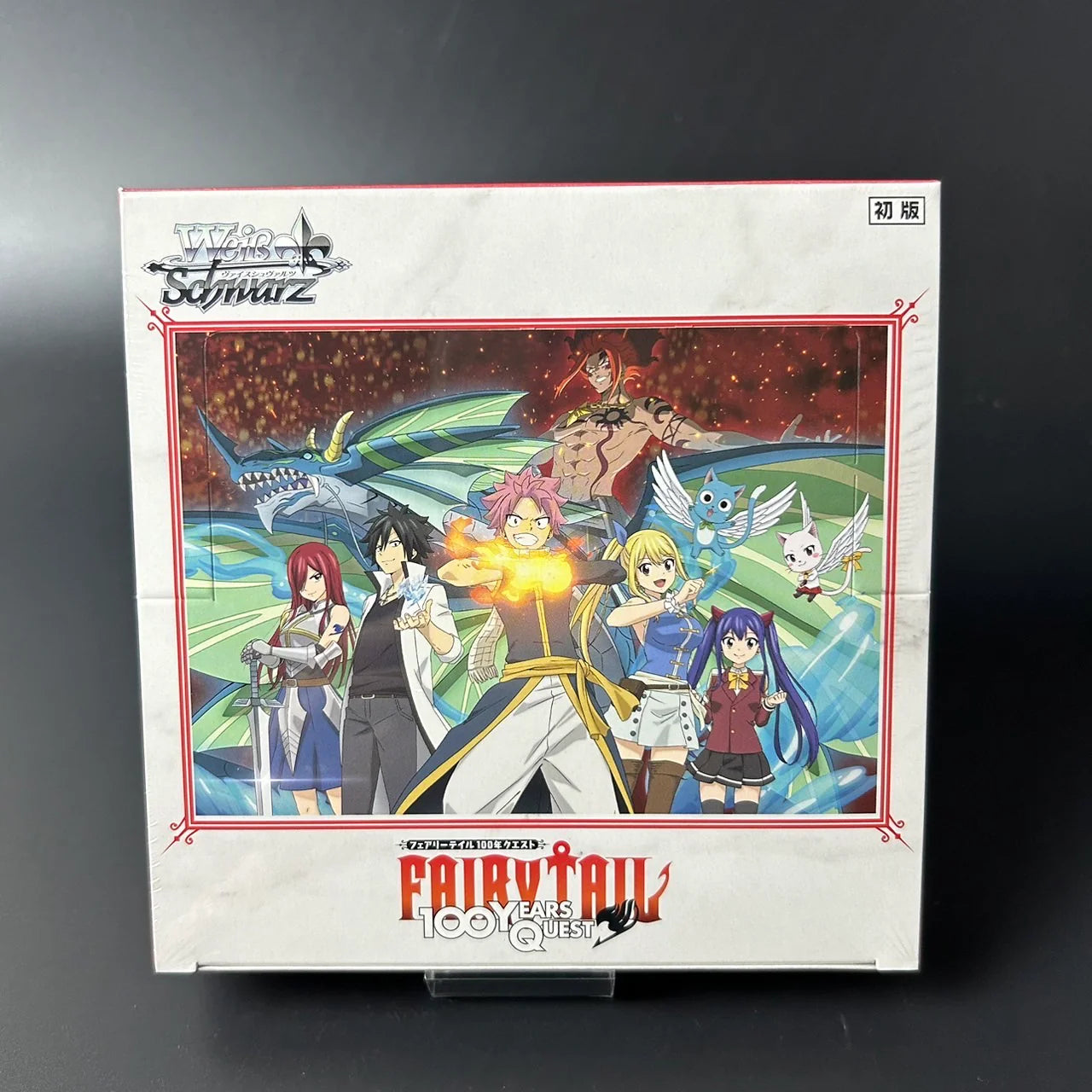 weiss schwarz fairy tail booster box Weiss Schwarz Booster Pack Fairy Tail 100 Year Quest Box Japanese Edit – REROLLTACTICS