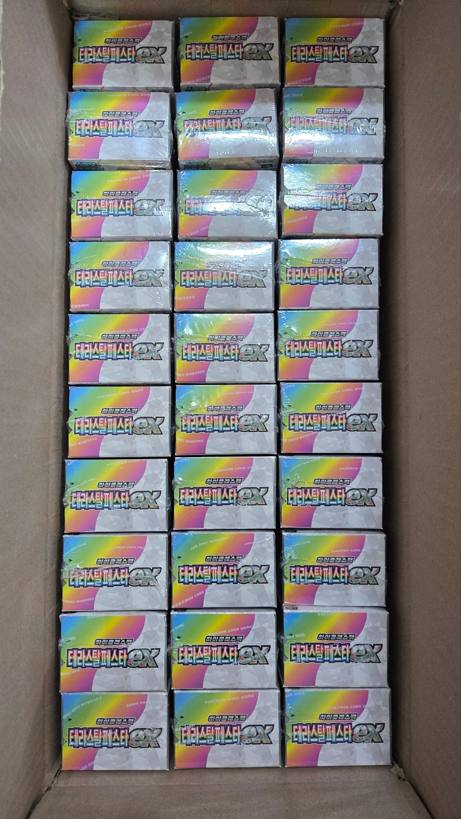sv8a Terastal Festival Display Factory Sealed Koreanisch