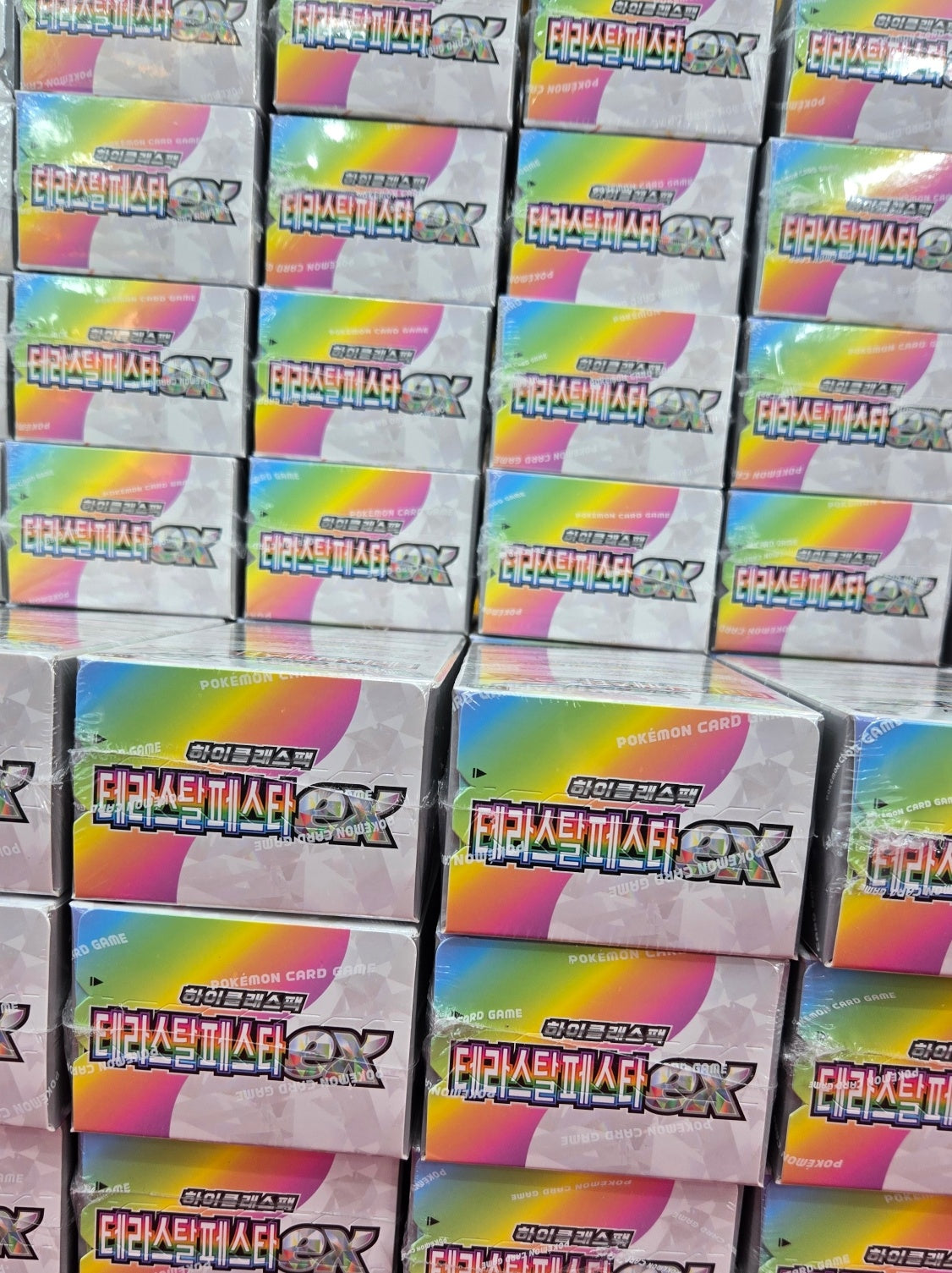 sv8a Terastal Festival Display Factory Sealed Koreanisch