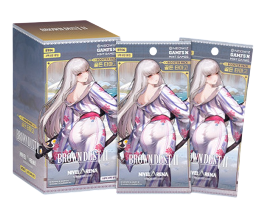BT06 Golden Tamago Nivel Arena Brown Dust 2 Booster Box 2026 Koreanische Edition