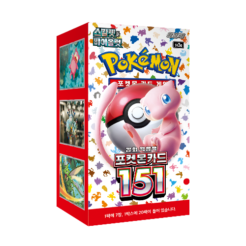 sv2a Pokemon 151 Display Factory Sealed Korean