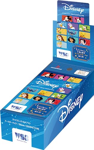 Weiss Schwarz Blau Booster Pack Disney CHARACTERS Booster Box Sealed New Japanese Edition Sealed New