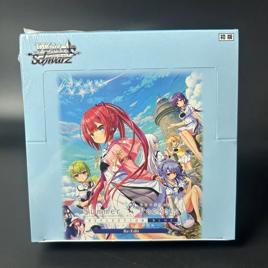 Weiss Schwarz Summer Pockets REFLECTION BLUE Re:Edit Booster Box Japanese Edition Sealed New