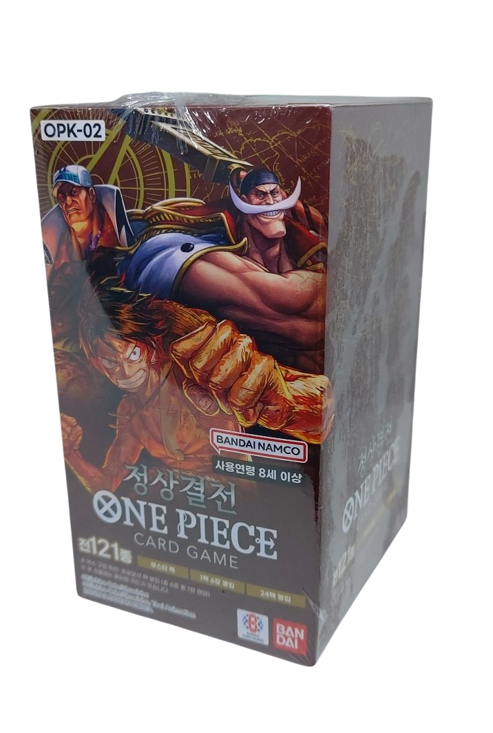 OP2 PARAMOUNT WAR-ONE PIECE CARD GAME -Koreanisch