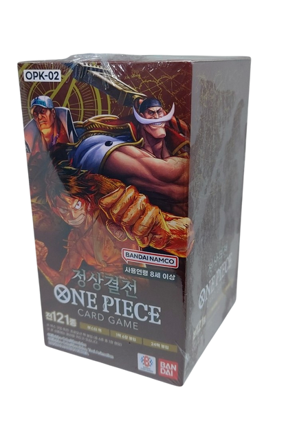 OP2 PARAMOUNT WAR-ONE PIECE CARD GAME -Koreanisch