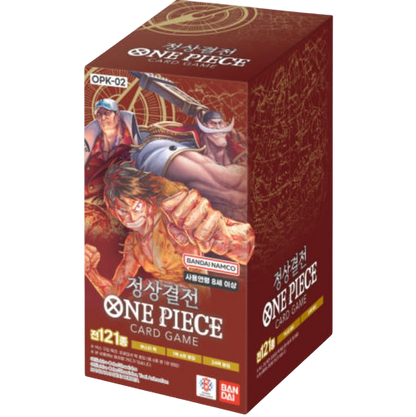 OP2 PARAMOUNT WAR-ONE PIECE CARD GAME -Koreanisch