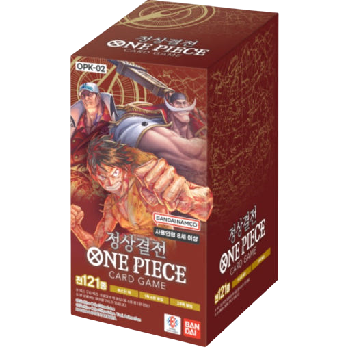 OP2 PARAMOUNT WAR-ONE PIECE CARD GAME -Koreanisch