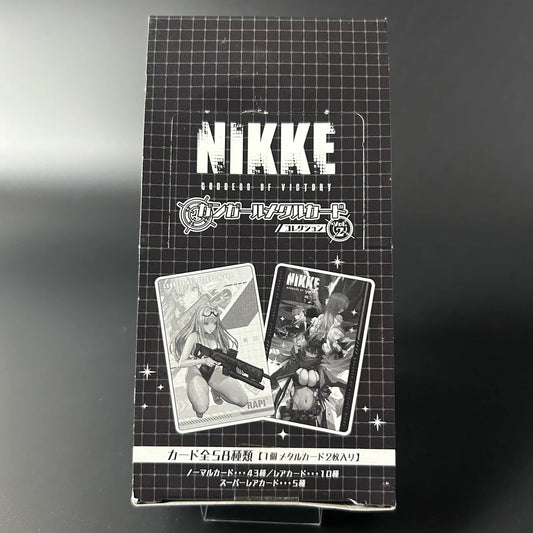 Goddess of Victory NIKKE Gun Girl Metal Card Collection Vol. 2 BOX  Japanese Edition Sealed New