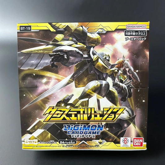 Digimon Card Game Cross Evolution BT-19 Booster BOX  Japanese Edition Sealed New