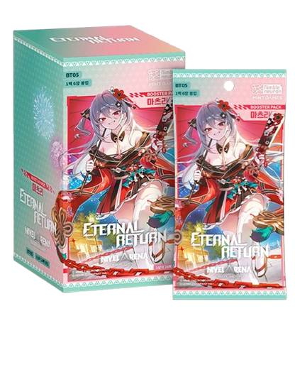 Eternal Return Nivel Arena BT05 Mitsuri Festival Booster Box Korean TCG Sealed
