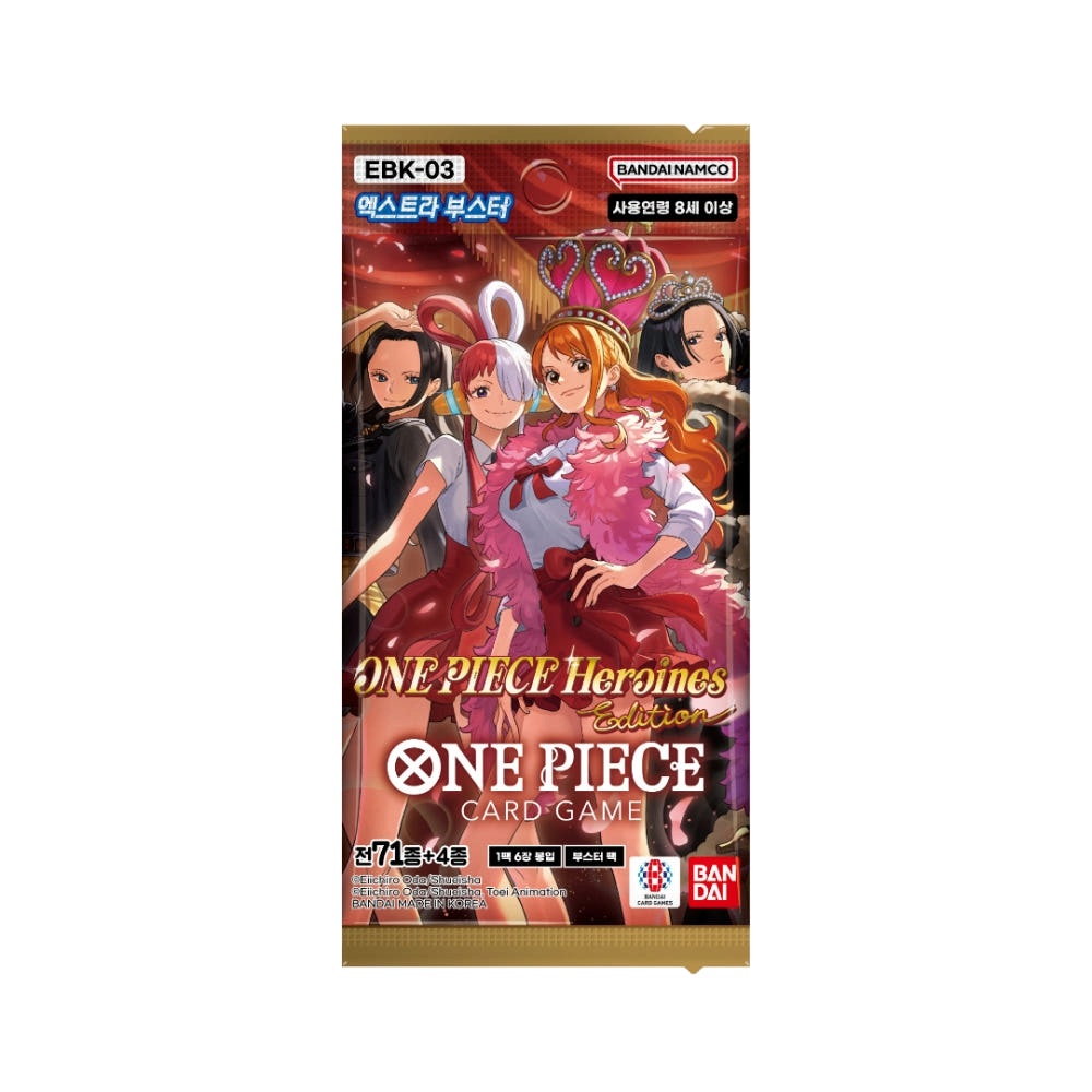 EBK-03 One Piece Card Game Extra Booster - Heroines Edition Korean Version