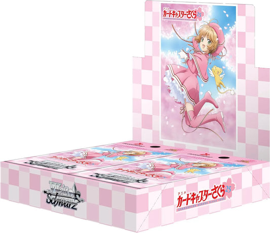 Weiss Schwarz Card Captor Sakura 25th Anniversary Booster Box 2024 Japanese Edition Sealed New