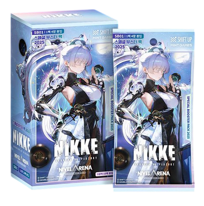 SB01 Special Booster Box NIKKE Nivel Arena 2025 Koreanische Edition