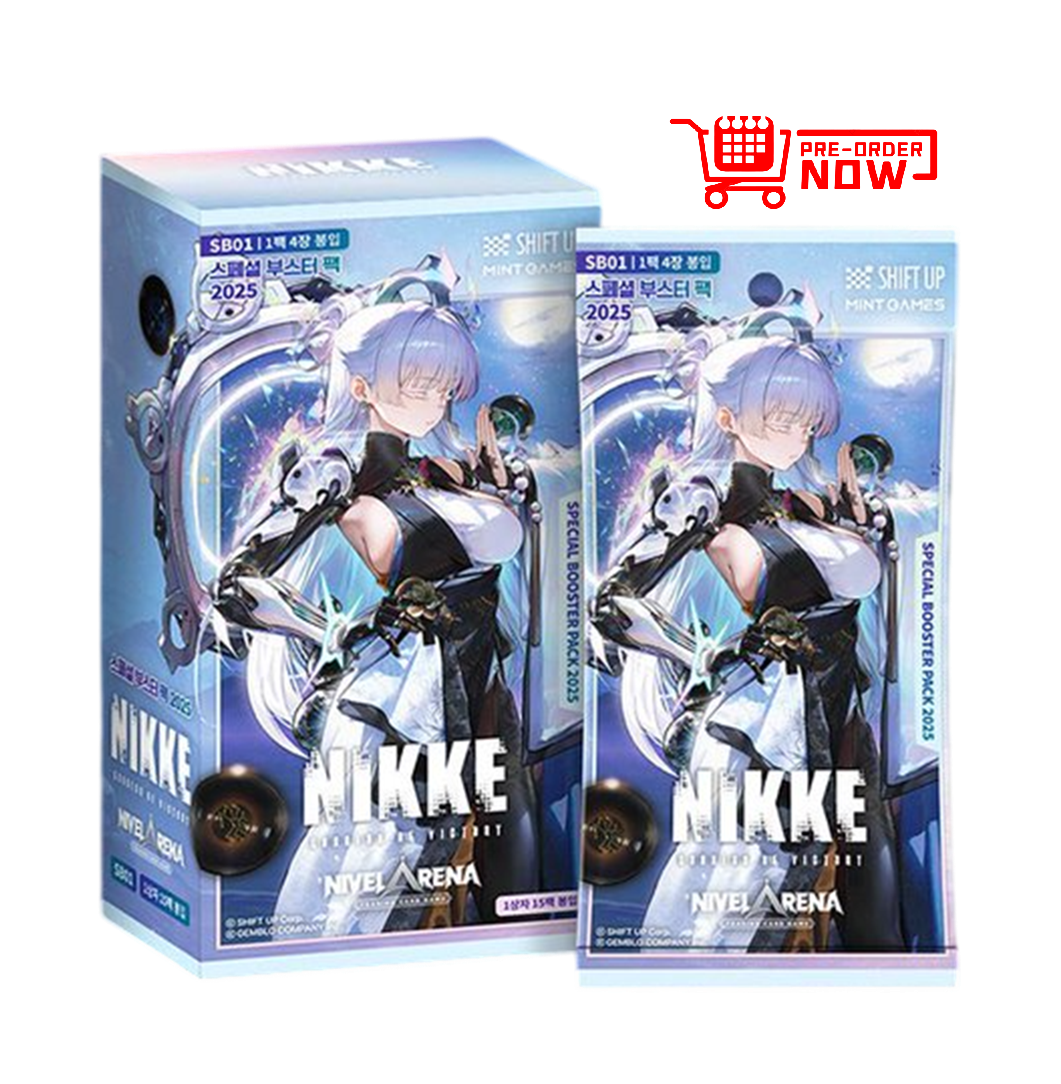 SB01 Special Booster Box NIKKE Nivel Arena 2025 Koreanische Edition
